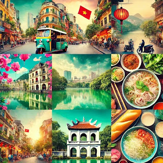 A captivating glimpse of Hanoi’s Old Quarter, serene Hoan Kiem Lake, cultural landmarks, and delicious street food. Discover its charm!