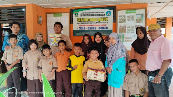 SLB Mutiara Qalbu Bersinar: Dua Siswa SLB Ukir Prestasi Gemilang!