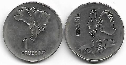 Moeda de 1 Cruzeiro, 1972