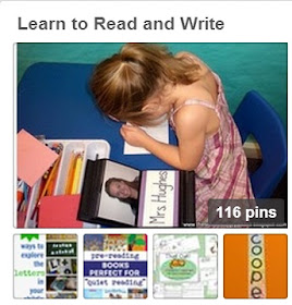 Learn to Read and Write Pinterest Board
