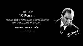 Atatürk ü gururla anıyoruz