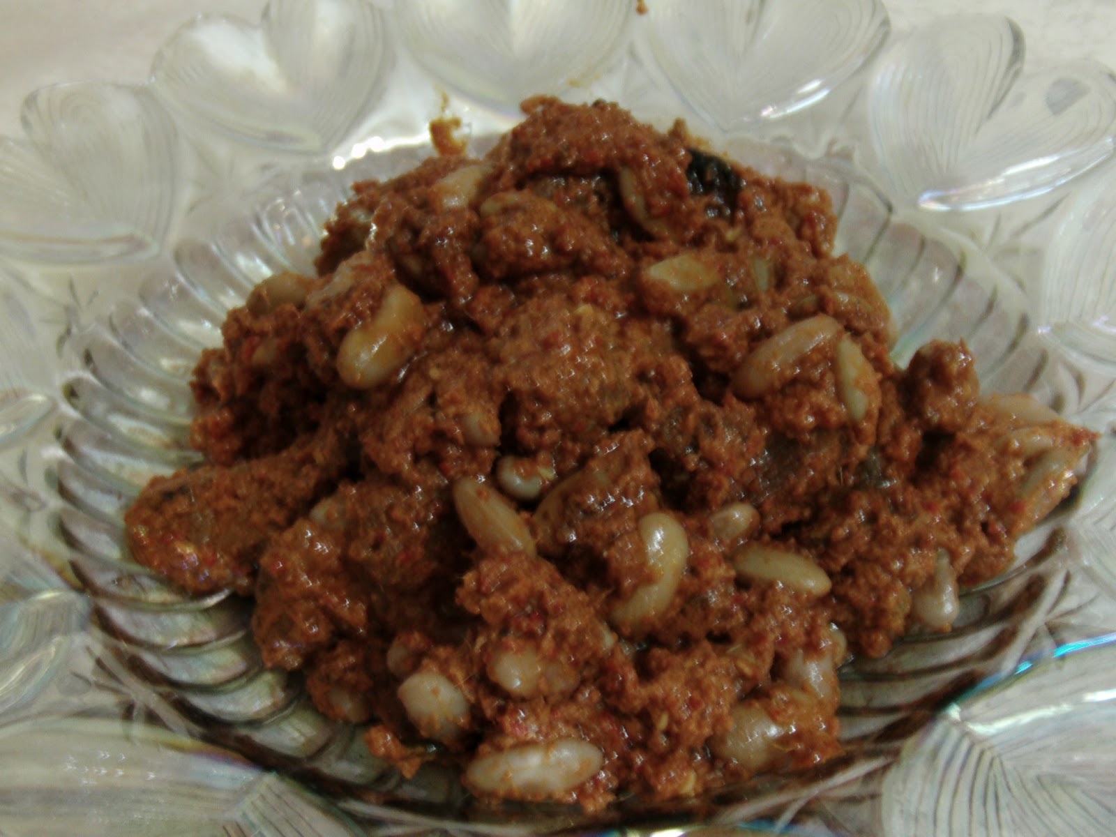 resep ummu fida: Rendang Daging Sapi dengan Kacang Merah