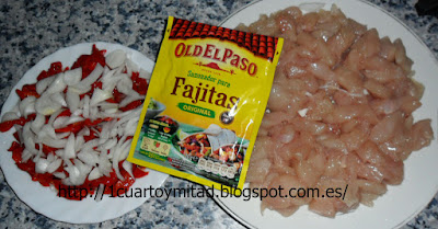 PROBANDO EL SAZONADOR PARA FAJITAS " OLD EL PASO"