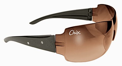 www.adventureharley.com/chix-sunglasses-sunbird-rimless-black-frame-brown-lens