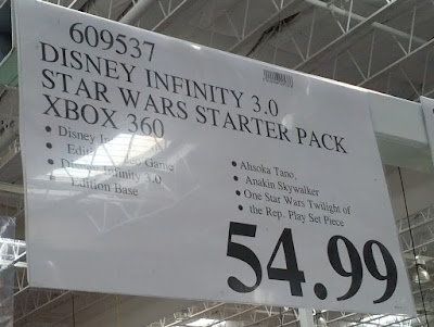 Deal for the Disney Infinity 3.0 Star Wars Starter Pack at Costco