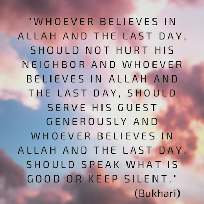 hadith, bukhari, manners