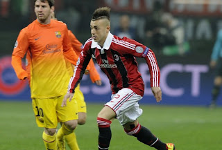 AC Milan win over Barcelona in the Champions League