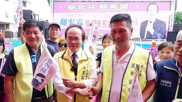 ▲北斗鎮長候選人顏宏霖表示，首長的人品相當重要，不能含混過關，要嚴格檢驗， 所以我決定站出來為北斗盡一點心力，維護北斗人的尊嚴與好名聲。（記者林明佑攝）