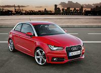 Red Audi A1 HD Wallpaper