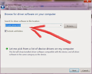 cara install driver cross a20