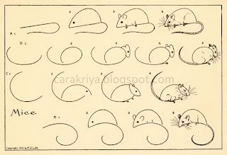 Cara-simpel-menggambar-tikus