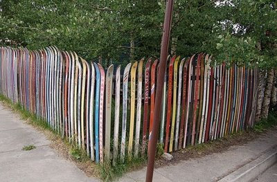 creative fence @ strange world