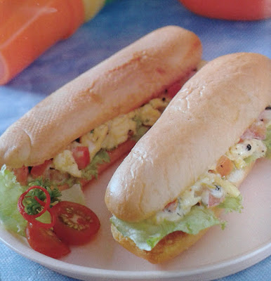 Gambar Resep Sandwich Racik Telur