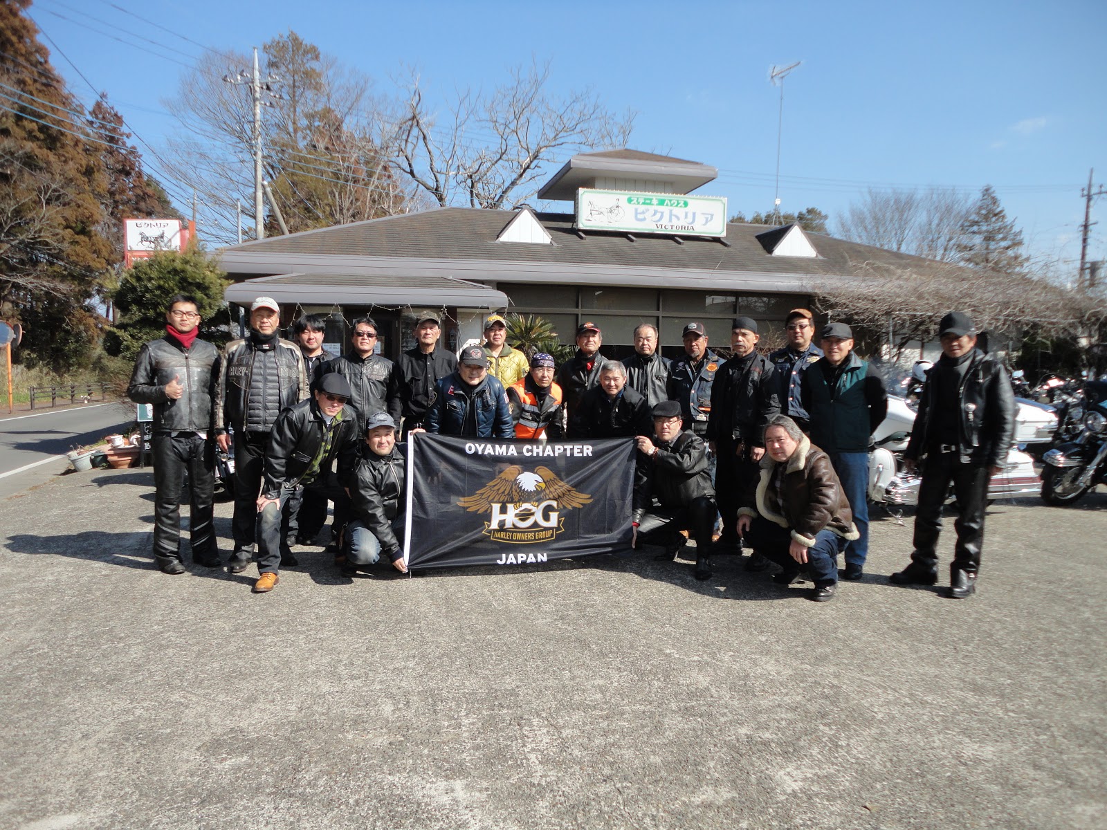 ステーキハウス ビクトリア に行きました Harley Davidson 小山