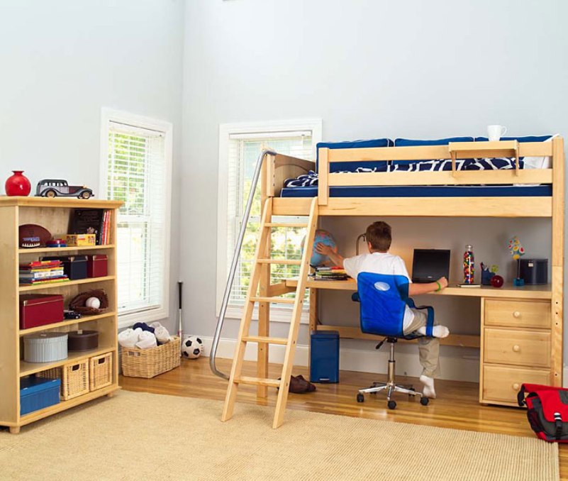 furniture minimalis  kamar  tidur  anak  laki laki  desain  