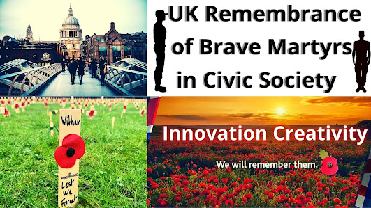 UK Remembrance of Brave Martyrs in Civic Society