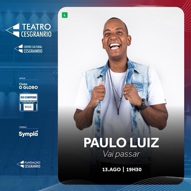 Paulo Luiz faz show de lançamento do seu mais novo single "Vai Passar"