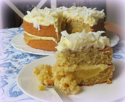 Coconut & Lemon Cake