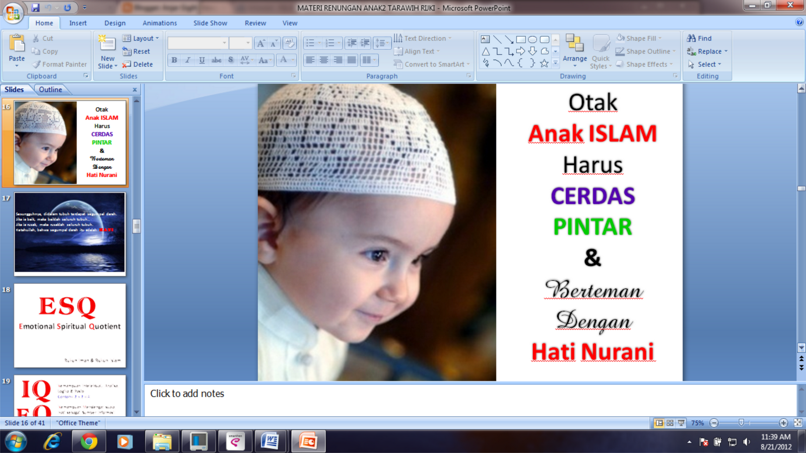 Free Download Materi Renungan Remaja Islam  Anjar Gigih 