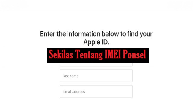 Cara Mengetahui Email iCloud dengan IMEI