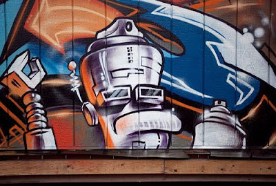 Amazing, Design, Graffiti, Freestyle, by Nate and Estria