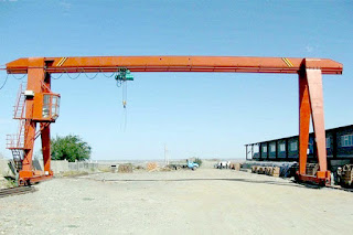 Single Girder Gantry Crane with Electric Hoist