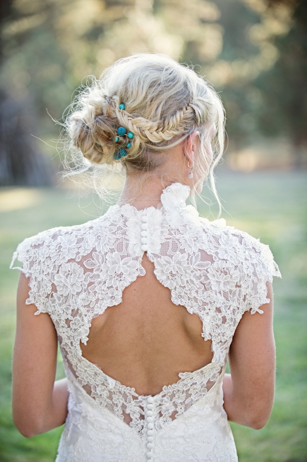 Lace Back Wedding Gowns