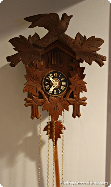 Cuckoo for my clock