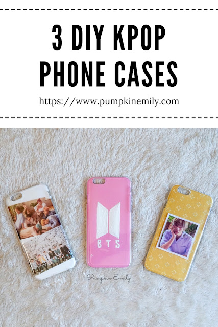3 Easy DIY Kpop Phone Cases | BTS Edition