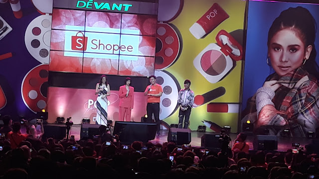 May 31, 2019 evening, I went to New Frontier Theatre in Cubao, Quezon City to attend a concert and unveiling for Shopee's 