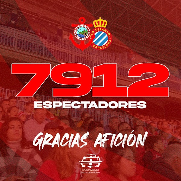 7.912 espectadores en el CD Rincón - Espanyol