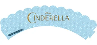 Cinderella´s Movie Free Printables Wrappers Cupcake. 