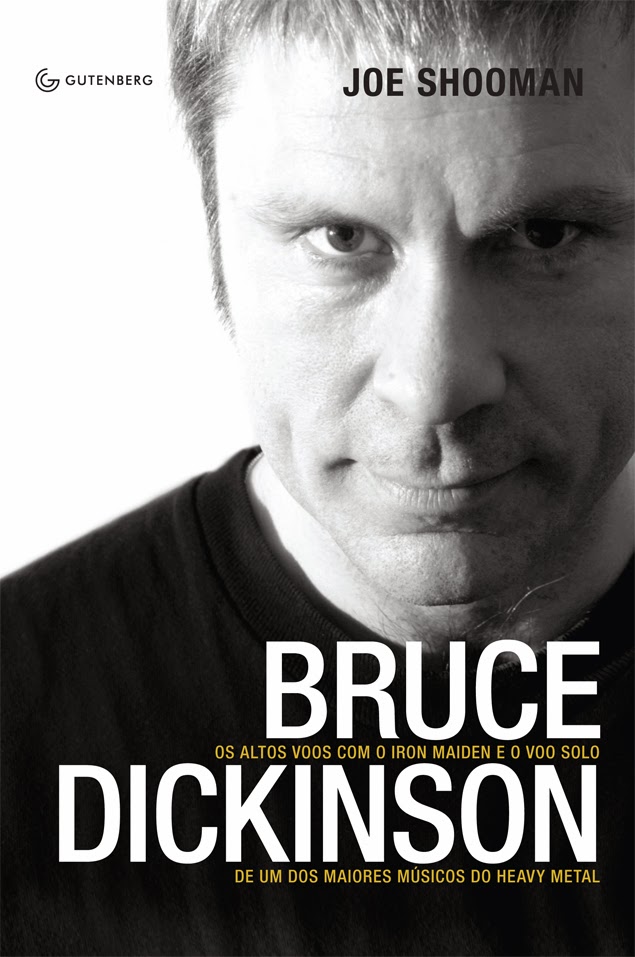 Biografia de Bruce Dickinson é lançada no Brasil 