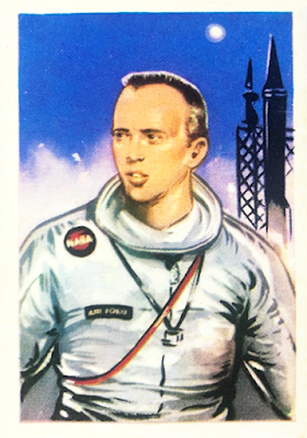 1961 Chocolates Simon : 25 anos de vida mundial #133 - Alan Shepard