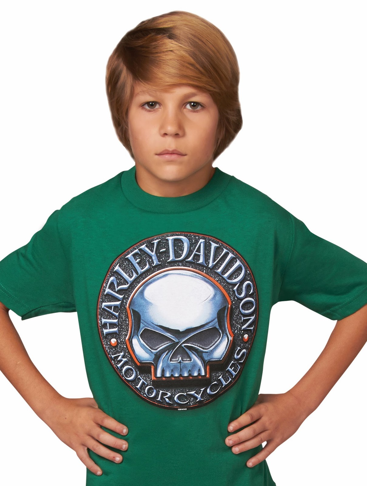 http://www.adventureharley.com/harley-davidson-kids-t-shirt-kelly-green