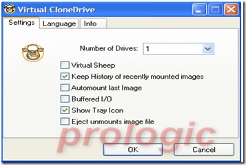 VirtualCloneDrive - prologic