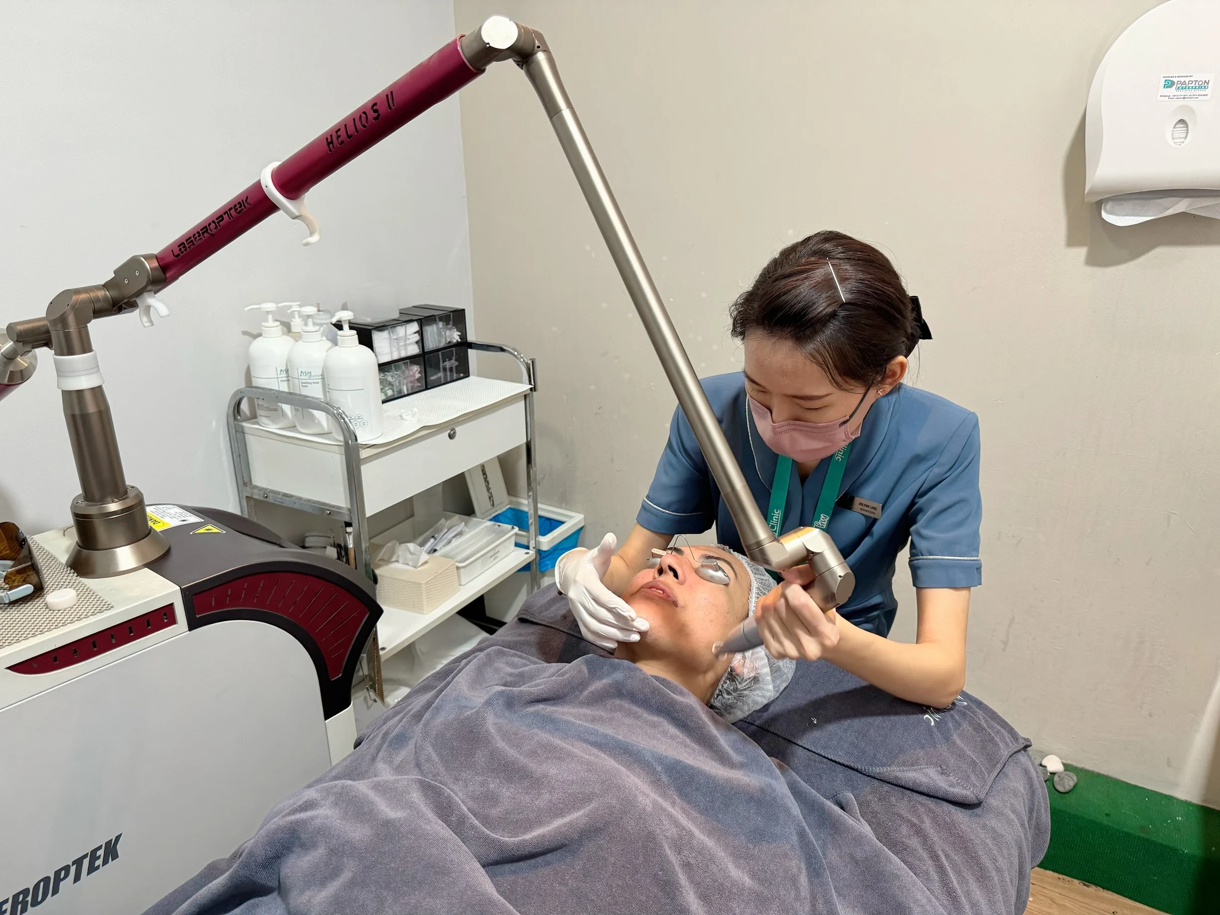 Review Rawatan Silk Peel Facial & PicoSure Whitening Laser di MyClinic Damansara