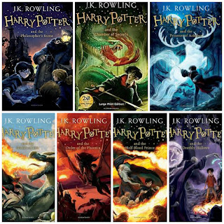 Harry Potter Book Series by JK Rowling