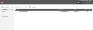 Tampilan webmail / Email merahputih.id