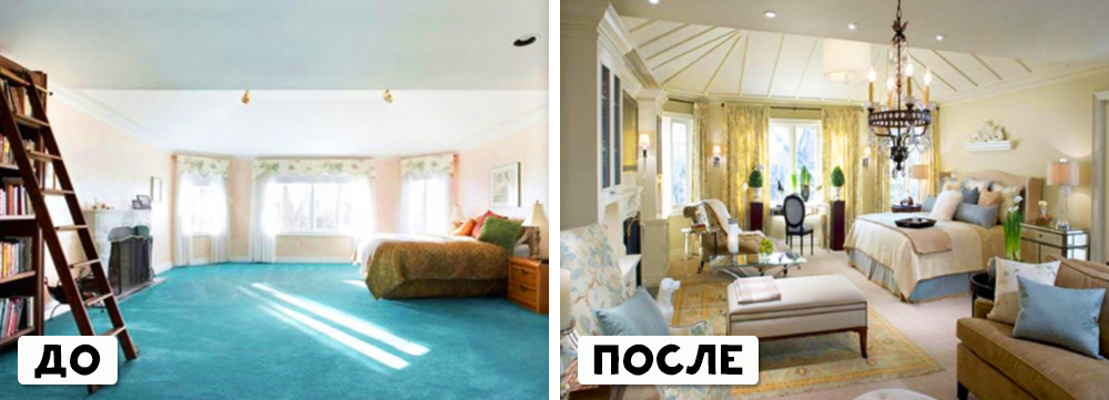 20 rooms before and after it took the designer