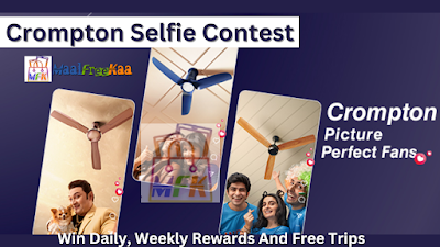 Crompton Selfie Contest Win Travel Vouchers Rs 150000