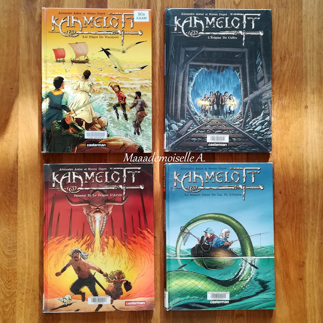 Kaamelott, Tome 2 : Les Sièges De Transport, Kaamelott, Tome 3 : L'Enigme Du Coffre, Kaamelott, Tome 4 : Perceval Et Le Dragon D'Airain, Kaamelott, Tome 5 : Le Serpent Géant Du Lac De L'Ombre