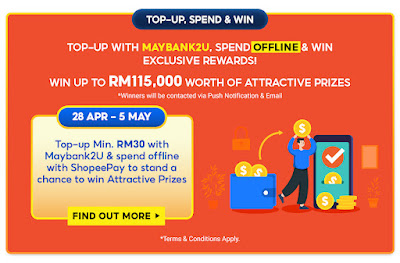 ShopeePay Top Up Spend and Win