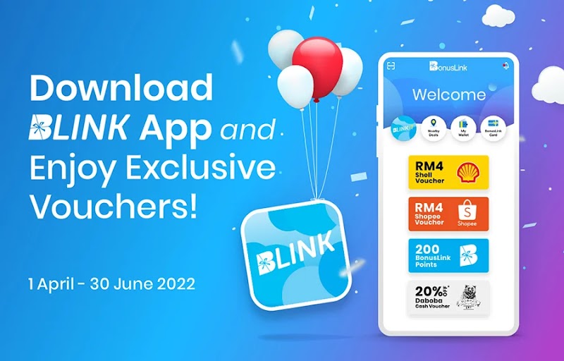 RM4 Percuma Blink App Bonuslink Register | Meksah.com |