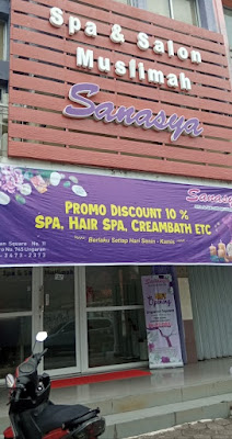 Perawatan Rambut di Spa & Salon Muslimah Sanasya Ungaran Square