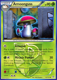 Amoonguss Plasma Storm Pokemon Card