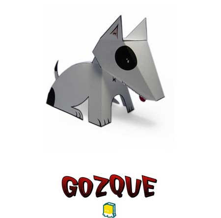 Gozque the Dog Papercraft