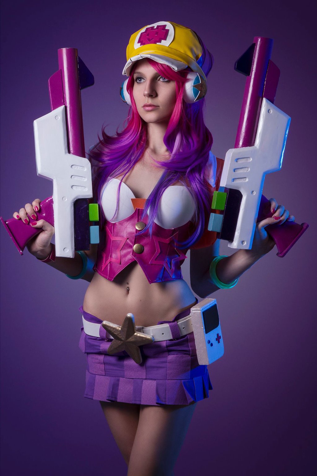 sexy arcade miss fortune cosplay