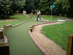 Mini Golf at Lammas Park Recreation Ground in Staines