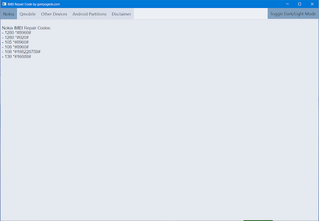 Guide to IMEI Repair Codes and Android Partitions
